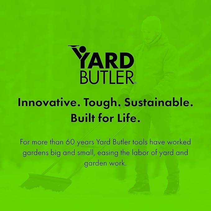 Yard Butler Santa's Helper Christmas Tree Stand - Heavy-Duty Christmas Tree Stand - Metal Stand Base for Live Christmas Tree - Durable & Weighted Christmas Tree Base - for 3–6' Trees - White