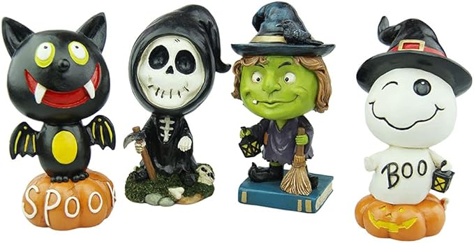Halloween Figurines Ghost Figurine Statue Decorations