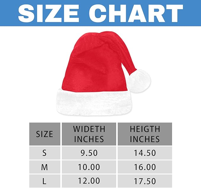 Personalized Funny Christmas Hat for Adults Kids Family, Red Patterned Custom Name Santa Hat, Xmas New Year Holiday Party Gift Festive Supplies Decorations