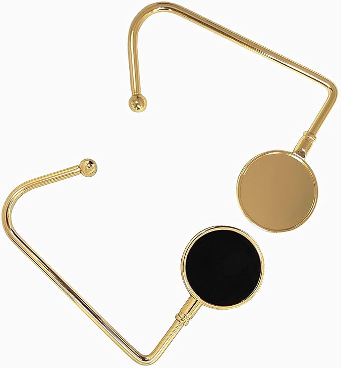 Christmas Stocking Holders Christmas Stockings Hooks Hanger Clip Non-Slip Safety Fireplace Hooks Mantel Hooks for Christmas Party Decoration (Gold, 6)