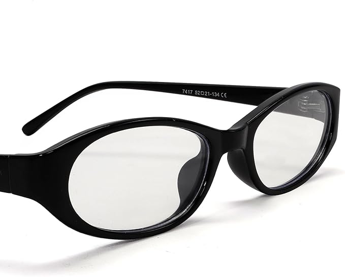 Retro Oval Sunglasses for Women Chic Cat Eye 90s Sunnies Lightweight Narrow Shades Trendy UV protection Sun Glasses