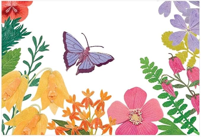 Caspari Halsted Floral Place Cards, 24 Count