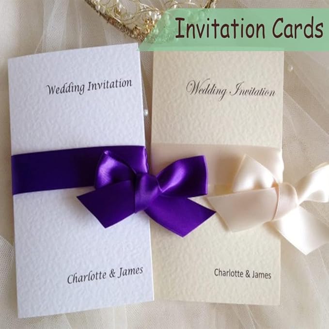 1-1/2" Width x 100 Yards Satin Ribbon, Navy Blue Ribbon Perfect for DIY Craft, Bows, Gift Wrapping, Flower Bouquet, Valentine's Day, Christmas and Party Decoration