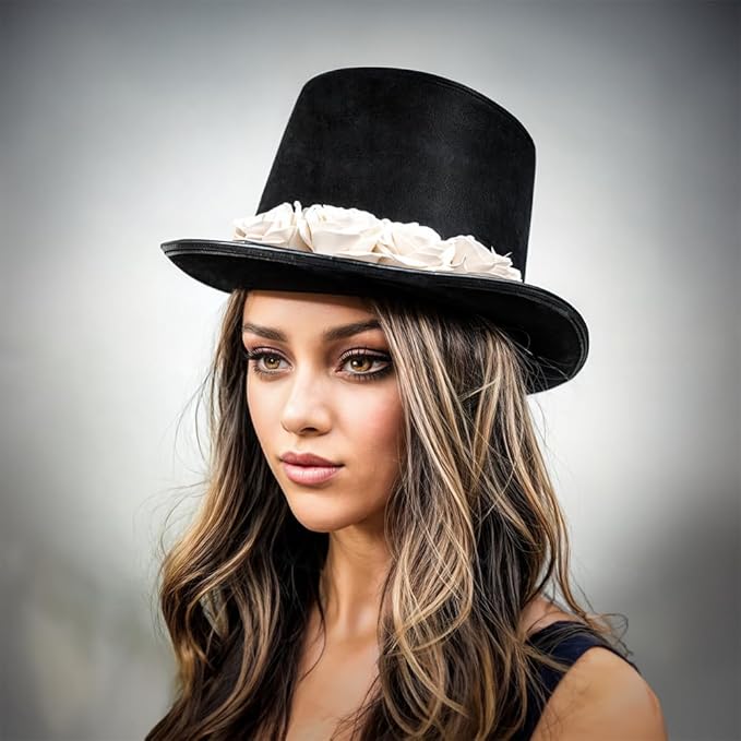 Funny Party Hats Top Hats for Adults Dress Up Hats Costume Party Hats for Men Women Unisex
