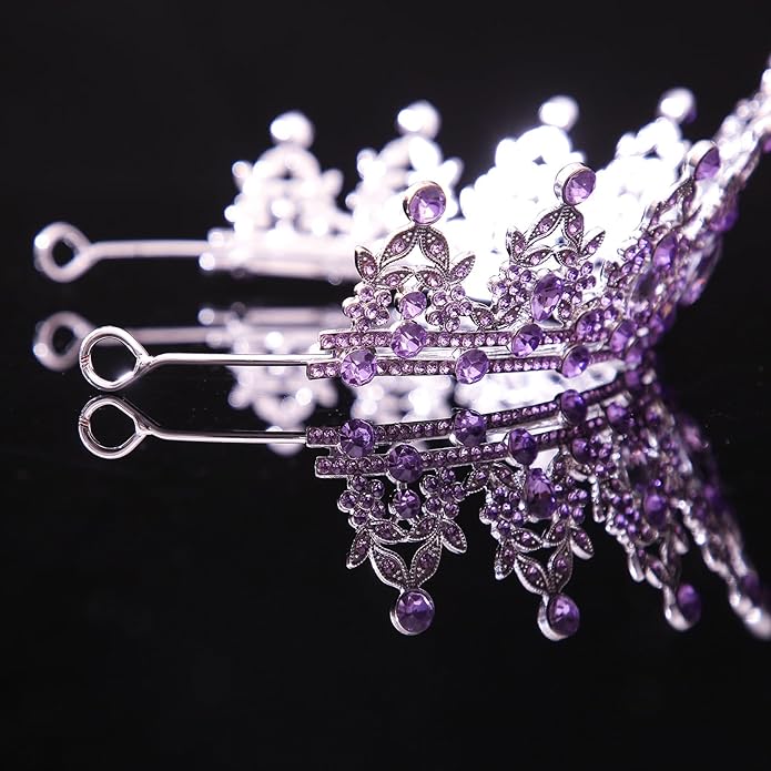 Kamirola - Queen Crown and Tiaras Princess Crown for Women and Girls Crystal Headbands for Bridal, Princess for Wedding and Party(01)