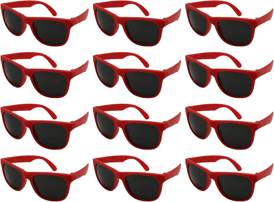 EDGEIWEAR 80s Neon Party Sunglasses for Adult Party Favors with CPSIA certified-Lead(Pb) Content Free