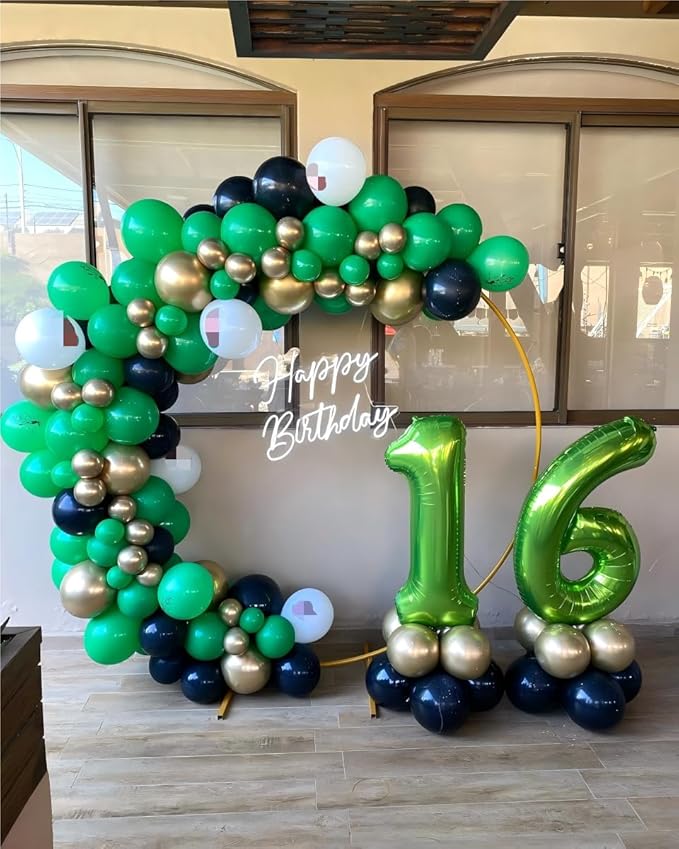 2026 Light Green 40 Inch Mylar Foil Number 6 Balloon, Birthday Balloons for 6 16 Boy Girl Party Decorations Supplies,Light Green Big Helium Balloon Numbers for 26 36 46 60 Men Women Anniversary