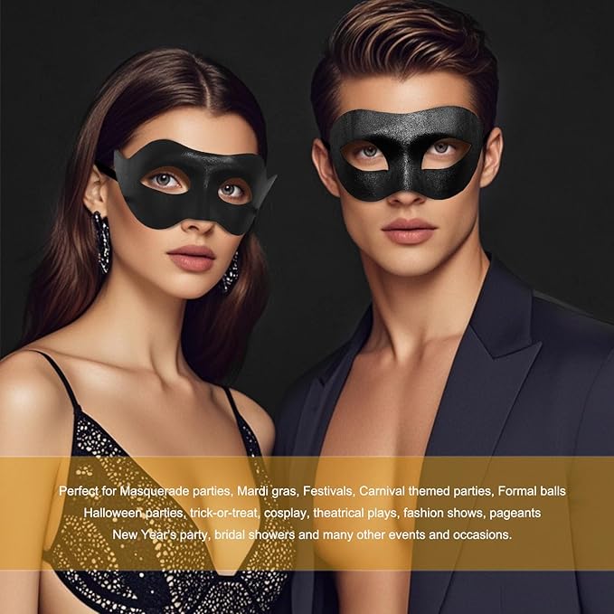 Masquerade Mask for Men Women Venetian Vintage Retro Masks for Carnival Cosplay Mardi Gras Party Halloween