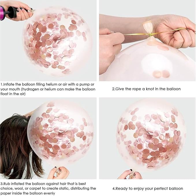 56th Birthday Decorations For Women, 56 Year Olds Happy Birthday Banners Party Decor Foil Fringe Curtains Heart Star Confetti Balloons, 56th Rose Gold Party Supplies for Girls Women Her