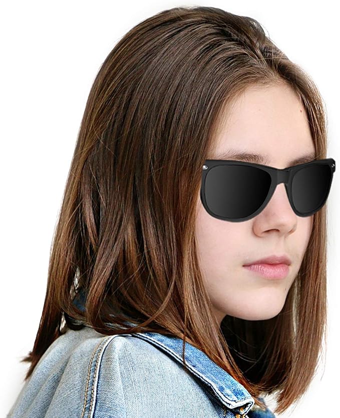 Super Z Outlet Plastic Vintage Retro Style Sunglasses Classic Shades Eyewear (24, Black)