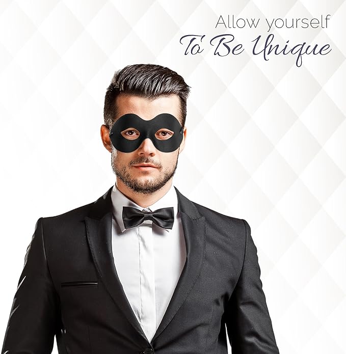 Masquerade Mask for Couples Women and Men - 3 Pack Venetian Gold and Black Lace, Mardi Gras Mask
