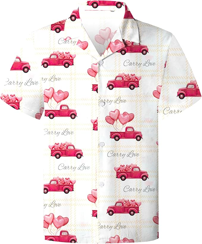Cromoncent Matching Hawaiian Outfits for Family, Dad and Son Matching Luau Beach Tropical Shirts Mommy Daughter Tropical Sets