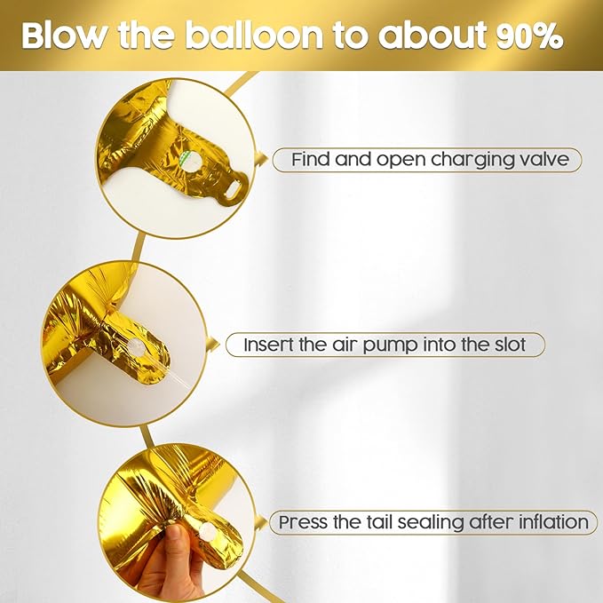2026 Balloon - 2 Pack Gold Birthday Number Balloons, 40 Inch Large Foil Balloons for Men Women Boys Girls Gold Themed Birthday Decorations,Number 2026 Balloon