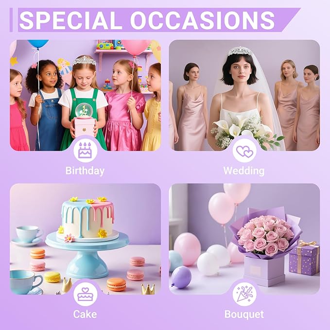 Tiara Crown for Women, Queen Tiara for Birthday Prom Bridal Party Custome Silver