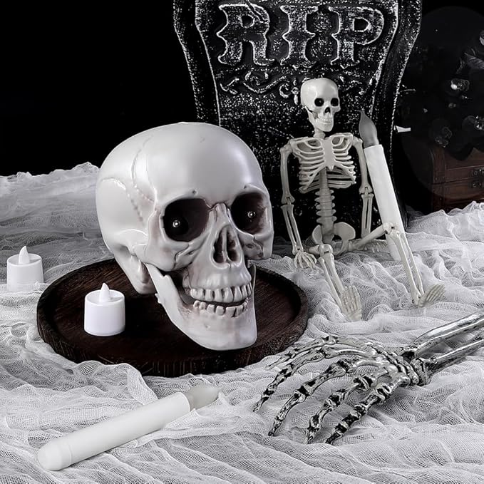 400" x 85" Halloween Creepy Cloth Decoration, Large White Spooky Fabric Cloth Scary Gauze Cheesecloth for Haunted House Halloween Party Yard Wall Indoor Outdoor Decor