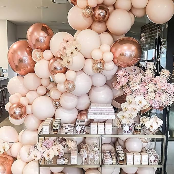 PartyWoo Pastel Orange Balloons 50 pcs 12 Inch Baby Pale Light Pink Orange Latex Helium Balloons for Graduation Wedding Baby Shower Gender Reveal Anniversary Birthday Party Decorations Orange-Q02