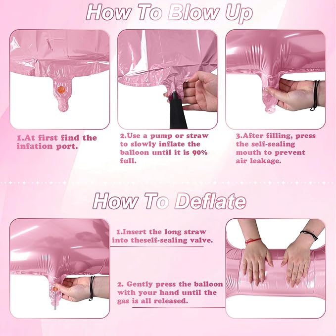 40 Inch Pastel Pink BRIDE Balloons Bachelorette for Bridal Shower, Light Pink BRIDE Mylar Foil Balloon Letter, Baby Pearl Pink Alphabet Balloon for Wedding Engagement Bride to be Party Decorations