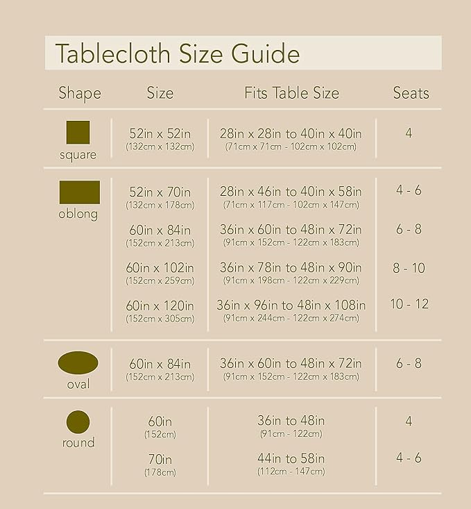 Lintex Thanksgiving Traditions Autumn Harvest Bordered Thanksgiving Tablecloth, Autumn Fall Leaves and Pumpkin Patch Border Print Easy Care Fabric Tablecloth, 70” Round