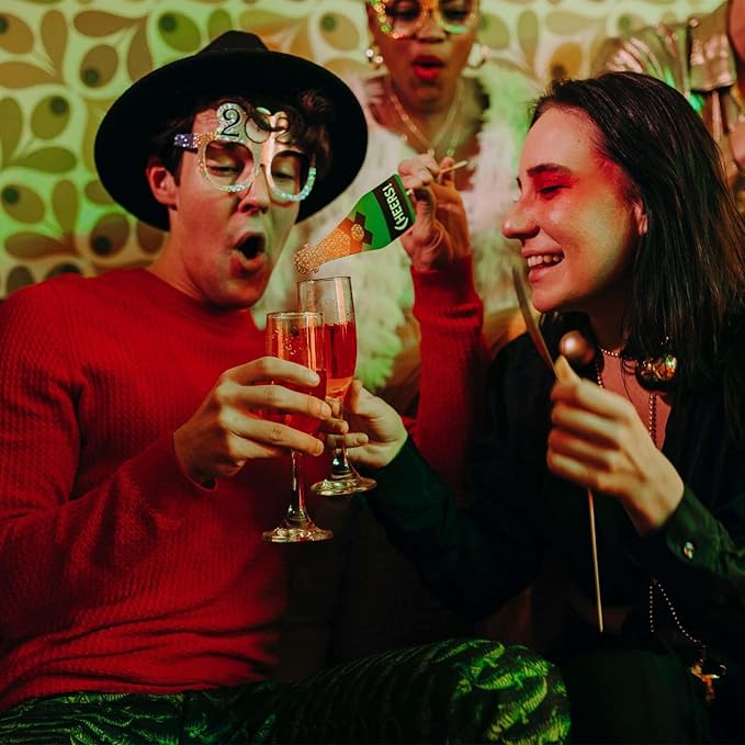 New Years Eve Party Supplies 2026 - 2026 Foil Balloon Banner and Curtains, Photo Booth Props, New Years Eve Decorations Black and Gold Party Supplies Decorations Photography Backdrops