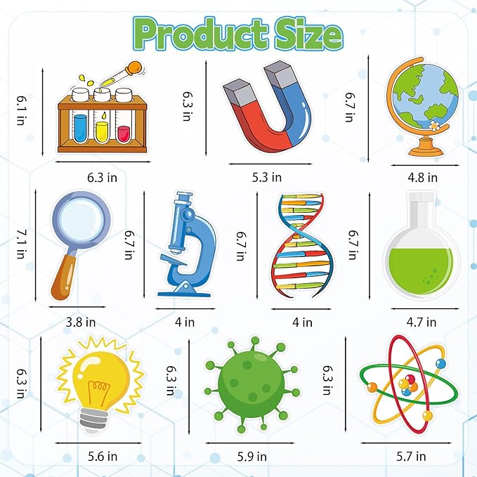 40Pcs Science Hanging Swirl Decorations, Chemistry Laboratory Birthday Party Ceiling Hanging Swirls Scientist Lab Theme Hanging Swirls for School Events Birthday Science Lab Party Decor Supplies
