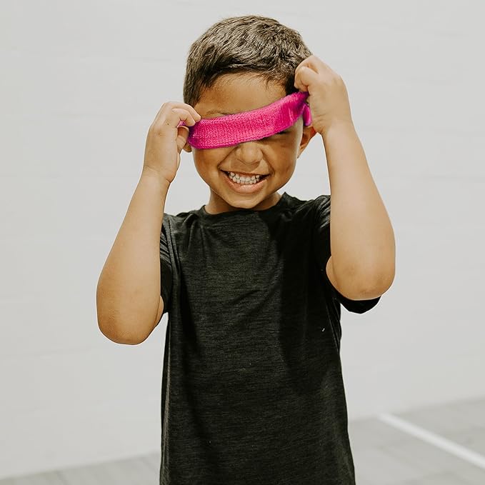 Suddora Toddlers Headbands, Sports Sweatbands for Kids, Non-Slip and Lightweight Fabric Bands for Youth Basketball, Soccer, and Tennis, Moisture-Wicking Bands for Cosplay & Costumes