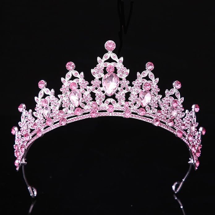 Kamirola - Queen Crown and Tiaras Princess Crown for Women and Girls Crystal Headbands for Bridal, Princess for Wedding and Party(01)