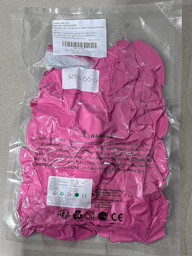 Pastel Pink Balloons, 113Pcs Baby Light Pink Balloons Different Sizes, 18/12/10/5 Inch Macaron Pastel Pink Balloon Garland Pink Latex Balloons for Birthday Baby Shower Gender Reveal Party Decorations