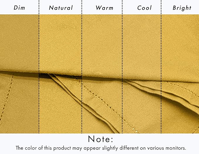 Ruvanti Cloth Napkins - 100% Cotton Dinner Napkins, Hem Stitched Corners, 18x18 Inch, 12 Pack - Soft, Absorbent, Durable, Reusable, Wrinkle Resistant for Formal Dining & Everyday Use - Spicy Mustard