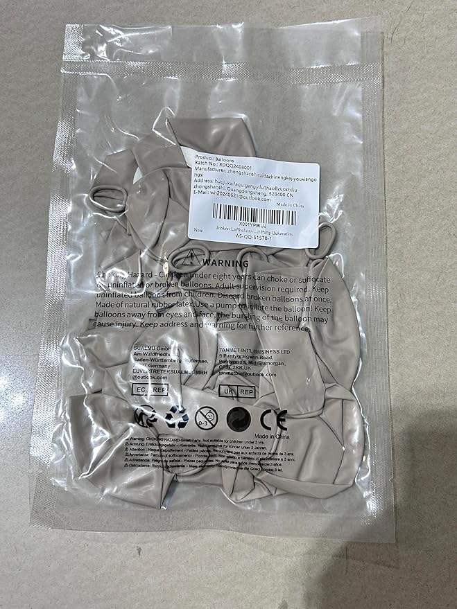 White Sand Balloons, 113Pcs Different Sizes Cream Beige Balloon Garland Arch Kit 18/12/10/5 Inch, Matte Retro Neutral Sand White Latex Helium Balloons for Birthday Wedding Anniversary Party Decoration