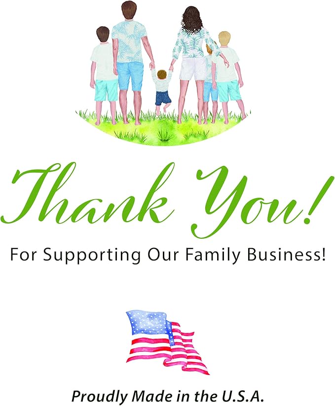 M Market On Mainstreet Sprinkle Thank You Cards for Baby Sprinkles/Baby Showers, Includes White Envelopes, 25 count