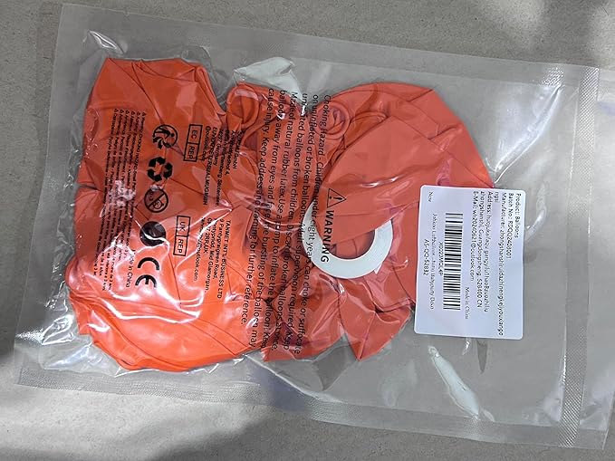 Orange Balloons Small Orange Party Latex Balloon 60pcs 5 Inch Matte Burnt Orange Mini Round Helium Balloons for Halloween Fall Anniversary Autumn Thanksgiving Birthday Wedding Party Decor