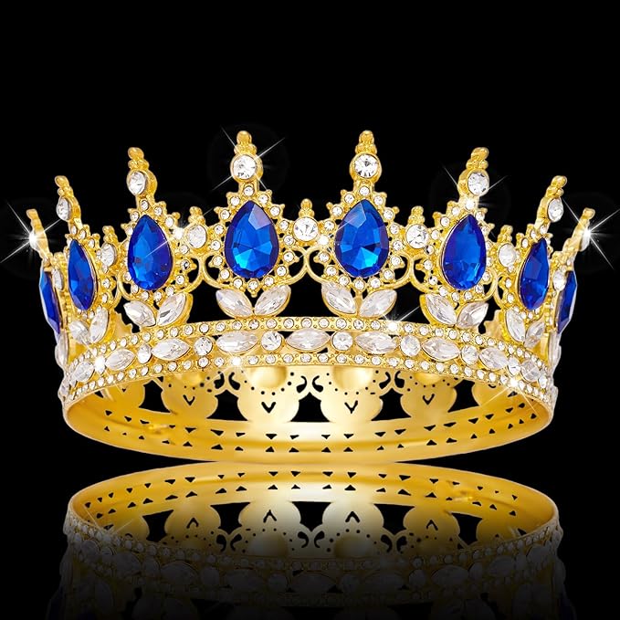 Queen Crown Rhinestone Wedding Crowns and Tiaras for Women Costume Party Hair Accessories Princess Birthday Crown Crystal BridalCrown