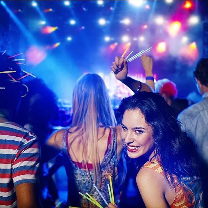 248 PCS Glow Sticks Bulk Party Favors Glow in the Dark Party Supplies DIY Necklaces Glasses Bracelets Headband for Wedding Camping Birthday Decoration