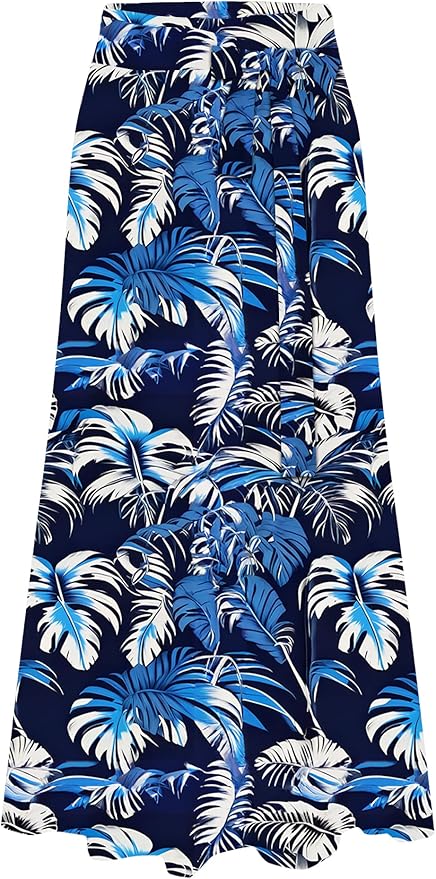 Cromoncent Matching Hawaiian Outfits for Family, Dad and Son Matching Luau Beach Tropical Shirts Mommy Daughter Tropical Sets