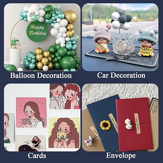 Adhesive Stick dots Two-Sided Sided Mounting Putty Stick Tack for Wall Hanging Crafts Balloons Festival Party Decorations,Clean Removable(0.79"*0.79"-420)