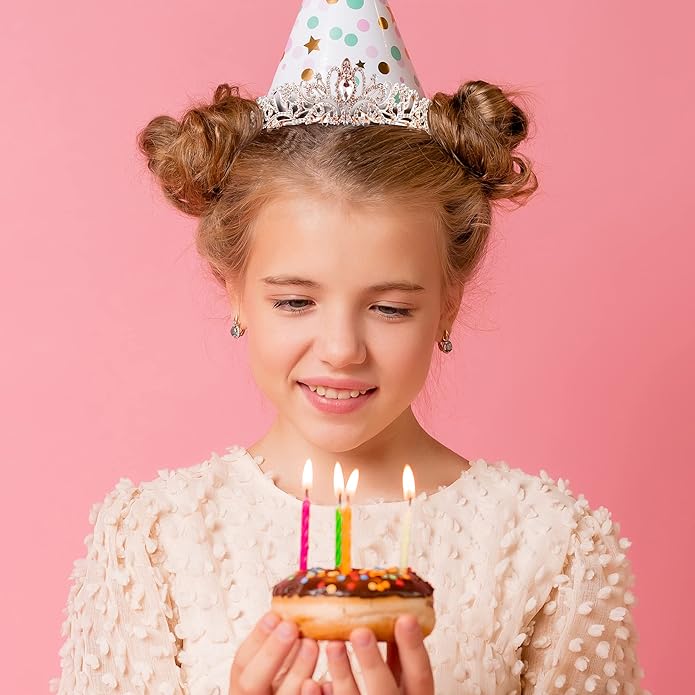 Crystal Tiara Crowns For Women Girls Princess Elegant Crown with Combs Women's Headbands Bridal Wedding Prom Birthday Party