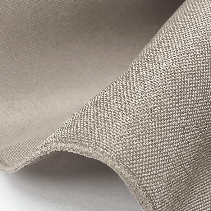 TableLinensforLess 17"x17" Polyester Cloth Napkins, Set of 6 (Charcoal) | Easy-Care, No-Iron Finish, Superior Color Retention, Machine Washable