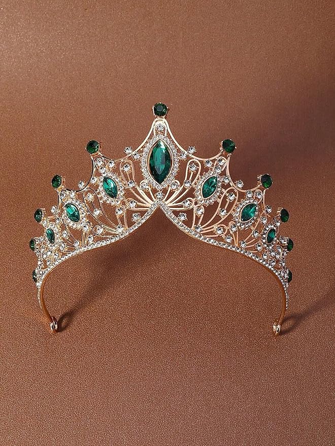 Tiaras Headbands Crown for Women and Girls, Princess Rhinestone Crown for Bridal, Crystal Queen Tiara Head Band Hair Accessories for Prom Wedding and Party