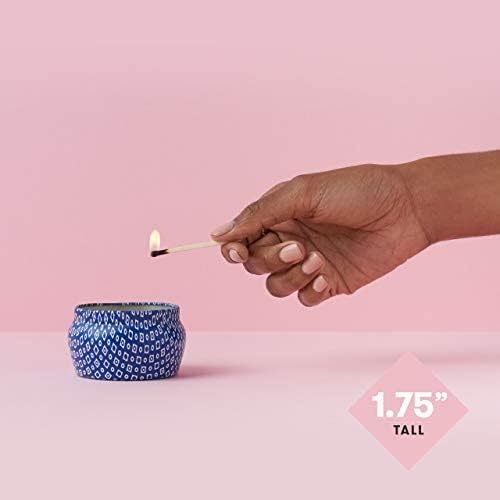 Capri Blue Mini Tin Candle - 3 Oz - Volcano - Blue