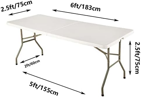 FORLIFE 2Pack Spandex Table Covers，Fitted Tablecloth for Rectangular Tables, Stretch Patio Table Covers, Universal Spandex Table Cover for Wedding, Banquet, Party (6ft, Yellow)