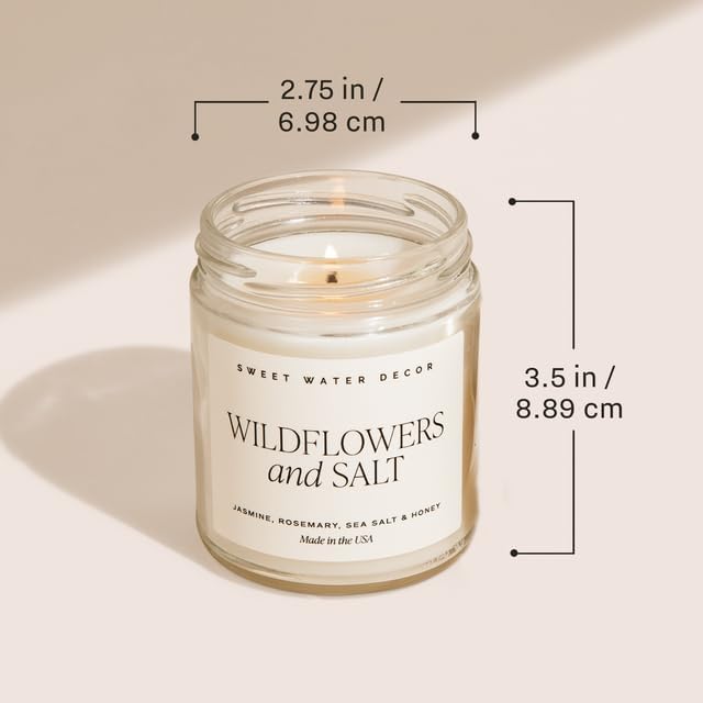 Sweet Water Decor Smells Like All Things Cozy Candle, Orange Cinnamon Ginger Clove Scent, 9oz Soy Candle with Gold Lid, Non-Toxic, Fall & Winter Christmas & Housewarming Gift, 40+ Burn Time