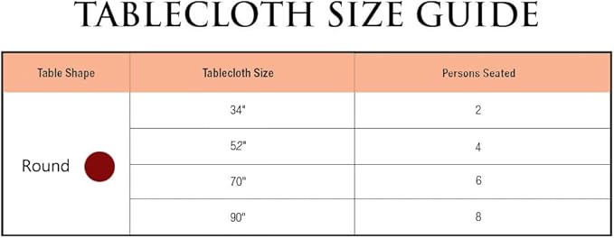 Simhomsen Large Embroidered Fall Autumn Harvest Pumpkins Tablecloth for Thanksgiving (Round 90 inches)