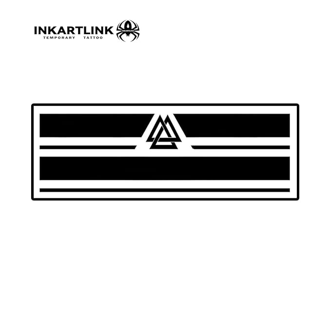 INKARTLINK semi-permanent temporary tattoos, realistic arm tattoos, waterproof and non-reflective, exquisite packaging, unique design (Armband 4)
