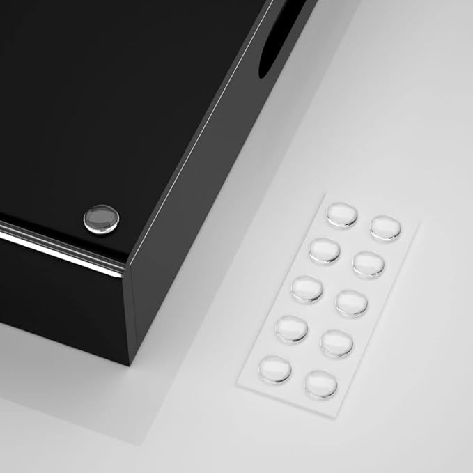 NIUBEE Acrylic Serving Tray 12x20 Inches -Spill Proof- Black Decorative Tray Organiser for Ottoman Coffee Table Countertop with Handles