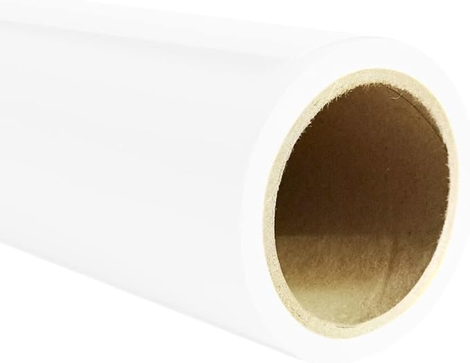 Seamless Photo Photography Backdrop Paper, Photo Background Paper Roll (Artic White, 107”x19.5')