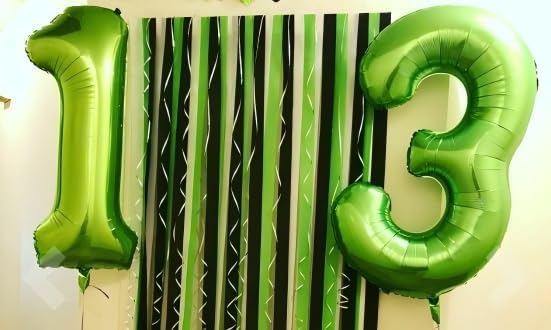 Light Green Number 1 Balloon 40 inch, Number 1 Birthday Balloons for Boy Girl, Light Green Foil One Balloon for 1st 10 11 12 16 18 Birthday Party, Anniversary Celebration Number Balloons Decorations