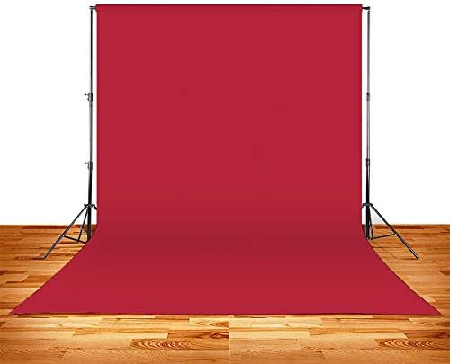 Huamei Seamless Photography Background Paper, Photo Backdrop Paper 107-Inches Wide x 36-Feet (Scarlet)