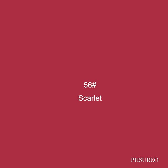 Seamless Photo Photography Backdrop Paper, Photo Background Paper Roll (Scarlet, 107”x39')