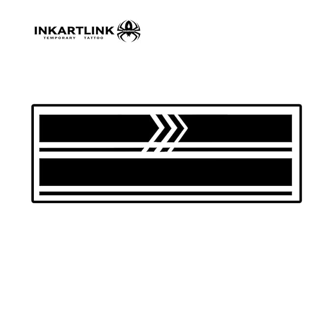 INKARTLINK semi-permanent temporary tattoos, realistic arm tattoos, waterproof and non-reflective, exquisite packaging, unique design (Armband 5)