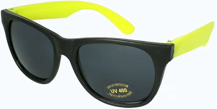 EDGEIWEAR 80s Neon Party Sunglasses for Adult Party Favors with CPSIA certified-Lead(Pb) Content Free